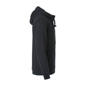 Mynd af Basic unisex hettupeysa með rennilás