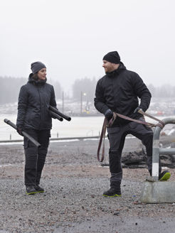 Mynd af Jobman Kuldajakki softshell svartur