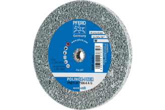 Mynd af Slípiskífa POLINOX PNER 75mm Mjúk-Gróf PFERD