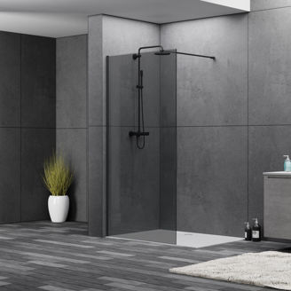 Mynd af Allibert sturtugler 8mm 87-90x200cm Reyklitað