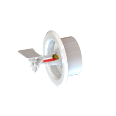 Mynd af Sprinkler stútur 1/2" hrað hliðar hv 68° K80