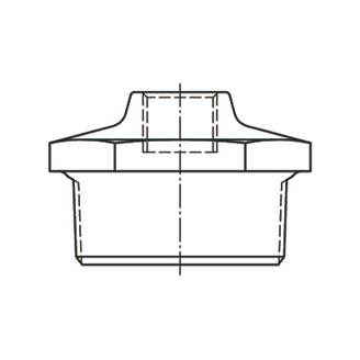 Mynd af Nippilhólkur 3/8" x 1/4" Galviniserað