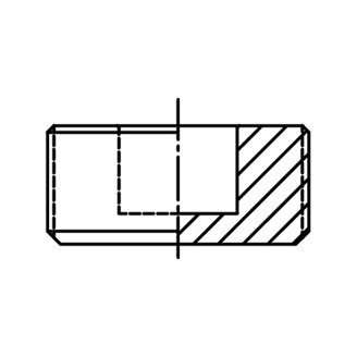 Mynd af Tappi-Innfeldur 1/2" Galvaniserað