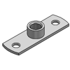 Mynd af MEFA Fótstykki ryðfrítt M8 115x35x4mm