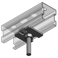Mynd af MEFA Brautarbolti STEX35 M8 50mm