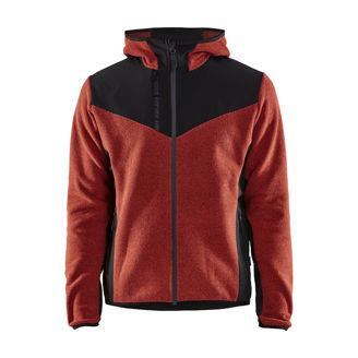 Mynd af BLÅKLÅDER prjónajakki með softshell