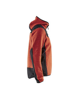 Mynd af BLÅKLÅDER prjónajakki með softshell
