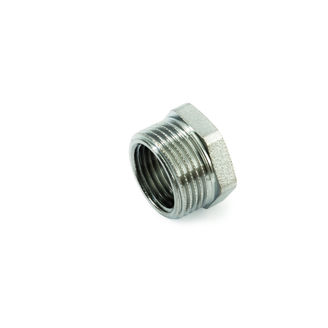 Mynd af Króm Nippil Hólkur 1" x 3/8"