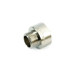 Mynd af Króm Nippil-Formúffa       3/8" x      1/2"