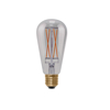 Mynd af LED-pera, Rustica Long, Grátt