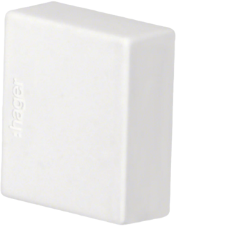 Mynd af Endaplata LF 20x20 Hv. RAL 9016