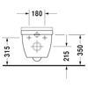 Mynd af Duravit Starck 3 Rimless salernissett