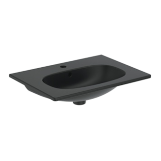 Mynd af Ideal Standard TESI handlaug f. innréttingu 62,5x45cm Svartur Matt