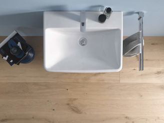 Mynd af Duravit D-Code handklæðaslá tvöföld 395mm Króm