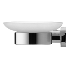 Mynd af Duravit D-Code sápuskál á vegg Króm