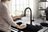 Mynd af Hansgrohe Aqittura M91 eldhúsblöndunartæki m. SodaSystem Svart Matt