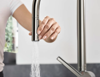 Mynd af Hansgrohe Talis M54 eldhúsblöndunartæki útdraganlegt Stál