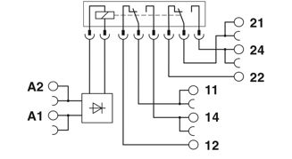 Mynd af Stýriliði PLC-RSC- 24DC/21-21