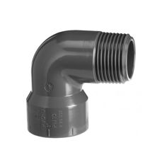Mynd af PVC Nippil Múffu Hné 1" x 1"