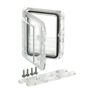 Mynd af Gluggi f/plastk. L04 96x77mm