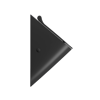 Mynd af GSI lok á þvagskál 350x310mm Svartur matt