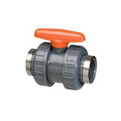 Mynd af PVC Kúluloki m/2 Unionum 3/4"