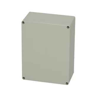 Mynd af Box ABS grátt lok 201x151x 80
