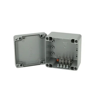 Mynd af Box ál grátt IP67 125x124x81mm