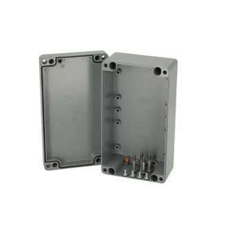 Mynd af Box ál grátt IP67 224x125x81mm