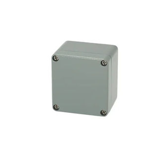 Mynd af Box ál grátt IP67 82x77x57mm
