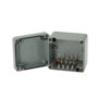 Mynd af Box ál grátt IP67 82x77x57mm