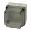 Mynd af Box PCM glært lok 130x130x125