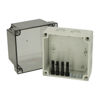 Mynd af Box PCM glært lok 130x130x125