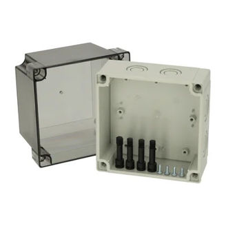 Mynd af Box PCM glært lok 130x130x125