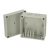 Mynd af Box PCM grátt lok 130x130x 75