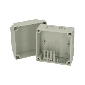 Mynd af Box PCM grátt lok 130x130x100
