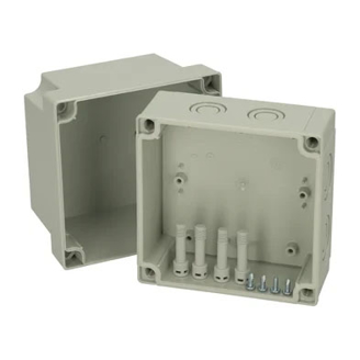 Mynd af Box PCM grátt lok 130x130x125