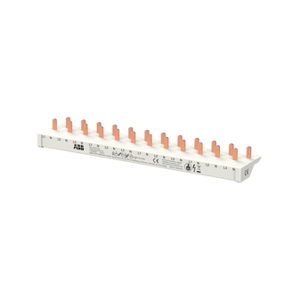 Mynd af Safnskinna Compact 3P+N 10mm² 24 pinnar