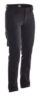 Mynd af Jobman 2319 Vinnubuxur dömu stretch svartar