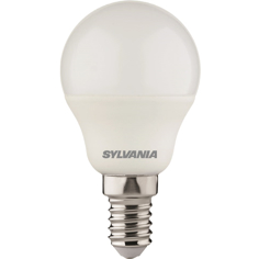 Mynd af LED E14 kúlupera frá Sylvania, ódimmanleg