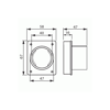 Mynd af Plötuhólkur ABB 1x40mm