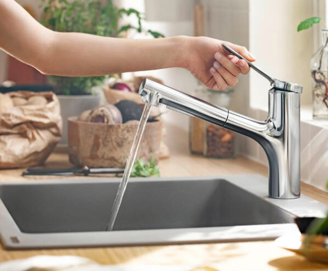 Mynd af Hansgrohe Zesis M33 sBox lite eldhúsblöndunartæki Króm