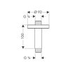Mynd af Hansgrohe Raindance sturturör í loft 100mm Króm