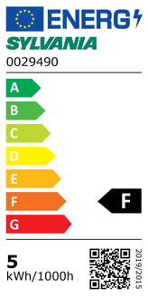 Mynd af LED E14 kúlupera 4,5W/470lm