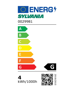 Mynd af LED Toledo Lifestyle E27 pera, Svört