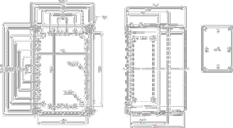 Mynd af Lok EK grátt 280x190mm