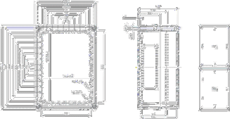 Mynd af Lok EK grátt 380x280mm