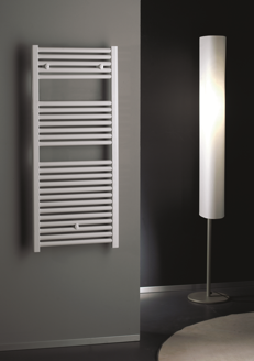Mynd af Lazzarini Roma handklæðaofn 1230x500mm Hvítur