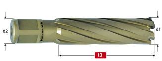 Mynd af Kjarnabor 17x80mm