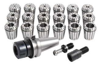 Mynd af Klemmhulsusett MK2/M10/ER25-M10